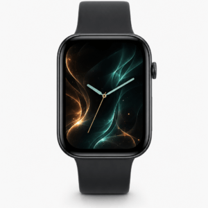 Black Smartwatch Nebula Dial