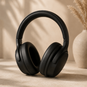 Black Wireless Over Ear Headphones