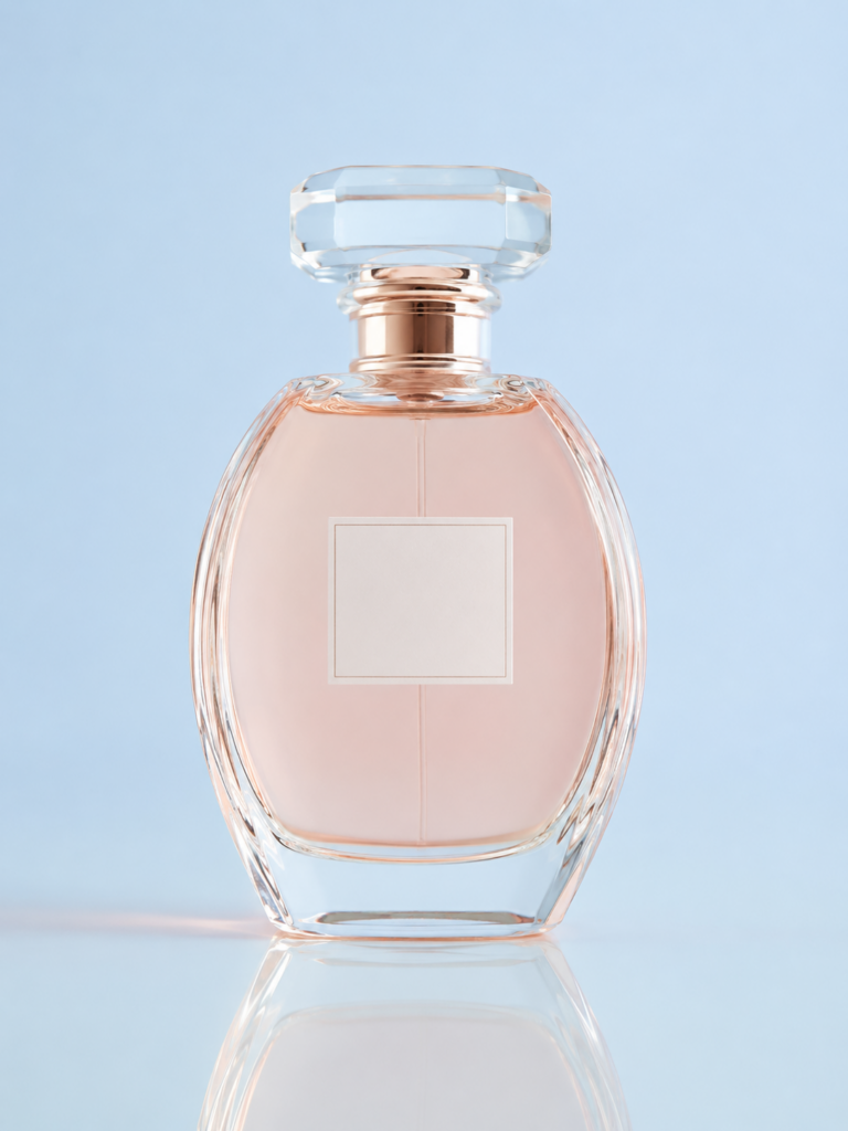 Blush Pink Perfume Bottle