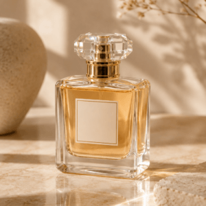 Golden Perfume Bottle