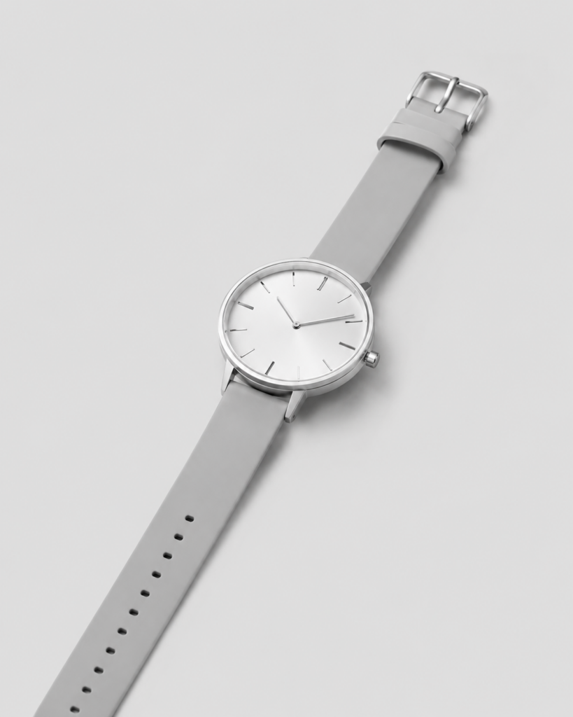 Silver Minimal Wristwatch